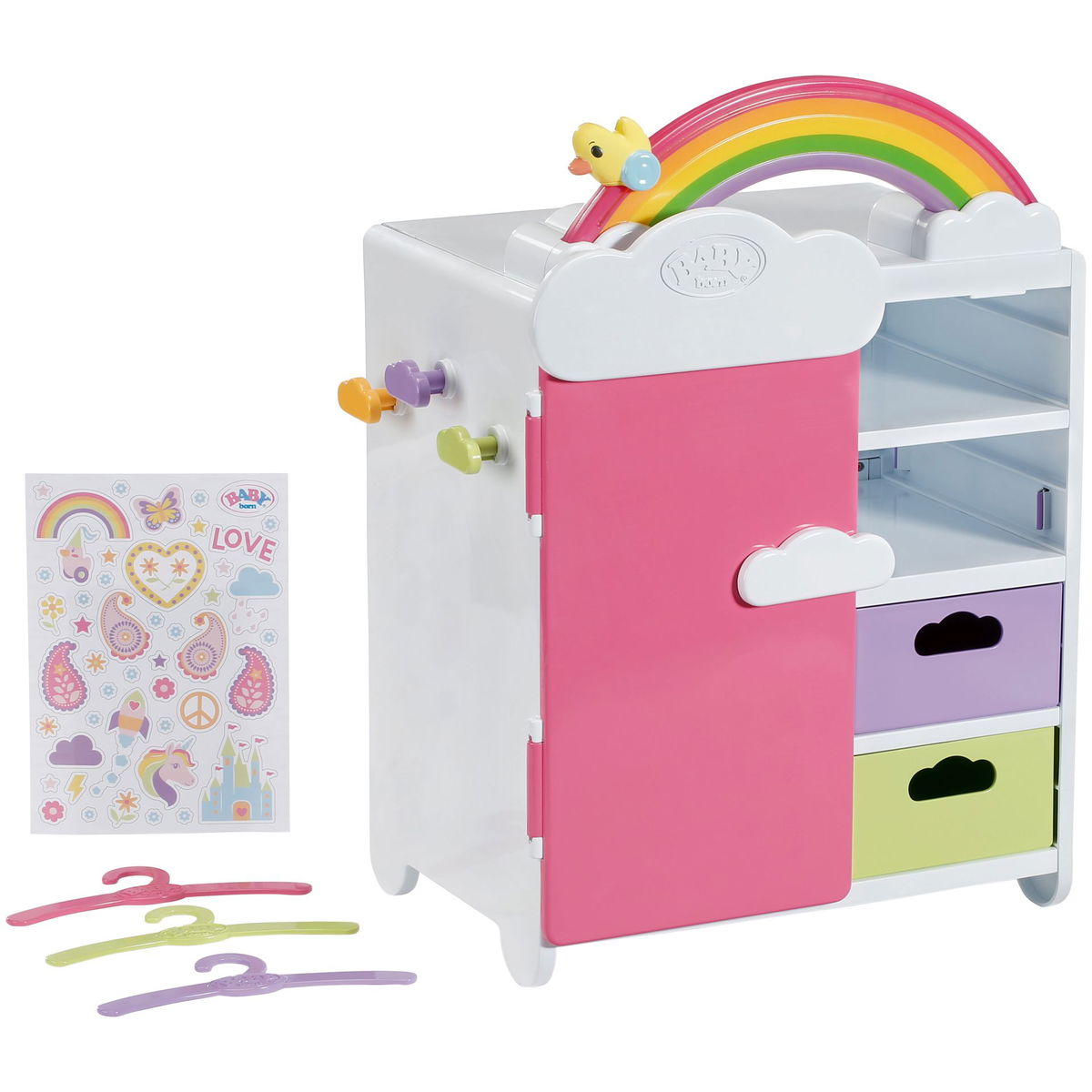 BABY bornBABY born   Regenbogen Schrank