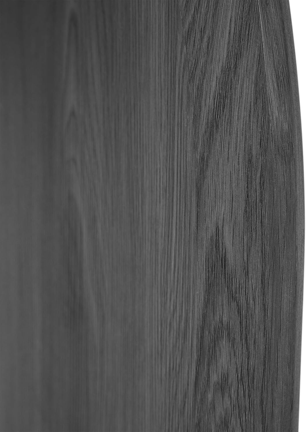 IDIMEX Esstisch MALA mit ovaler Tischplatte 180 x 90 cm, Schwarz - Esszimmertisch aus MDF, robust und stabil, ideal für Küche und Essbereich, bietet Platz für 6 Personen, Pflegeleichte Oberfläche