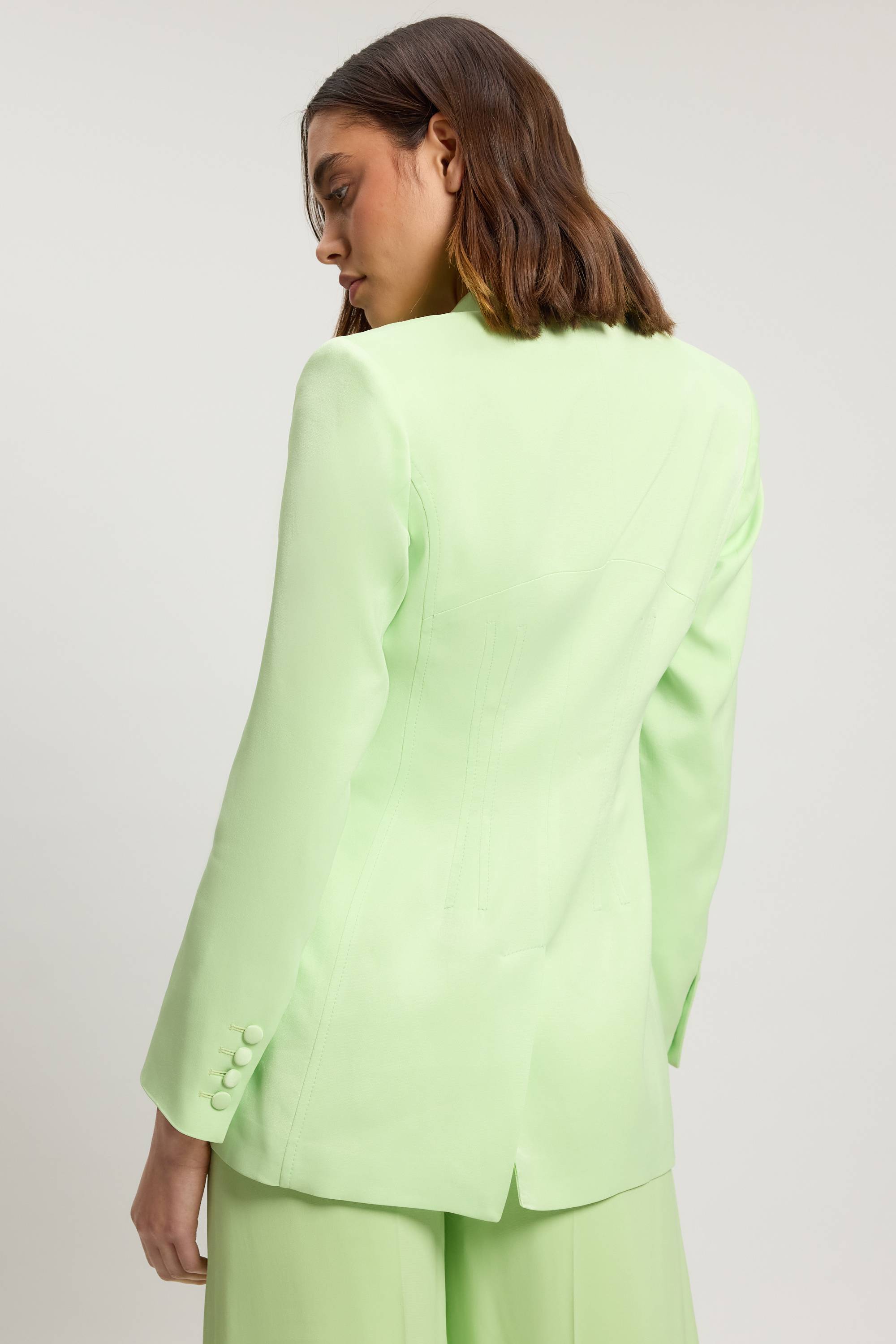 KarenMillen Blazer Tailleur Structuré En Satin Petite