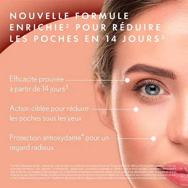 Oenobiol Complément Alimentaire Derma Expert Contour des Yeux 60 Comprimés