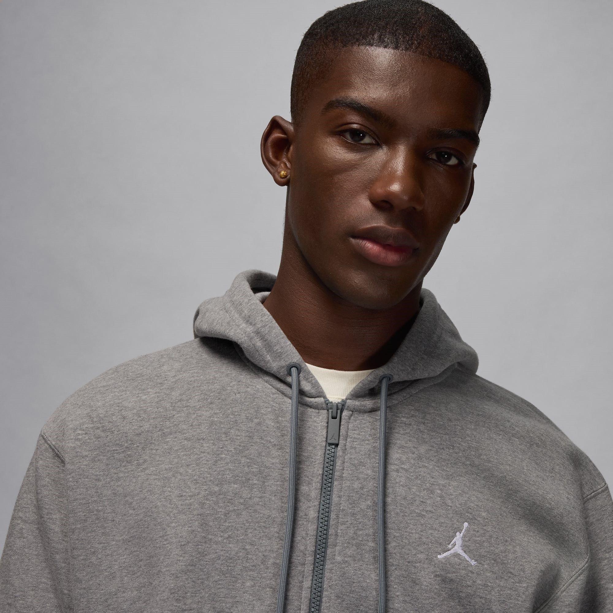 Air Jordan Essentials Mens Full Zip Fleece Hoodie