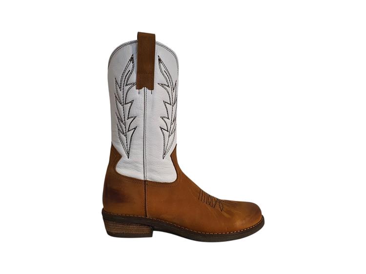 4 Rebels R2401 cognac-wit