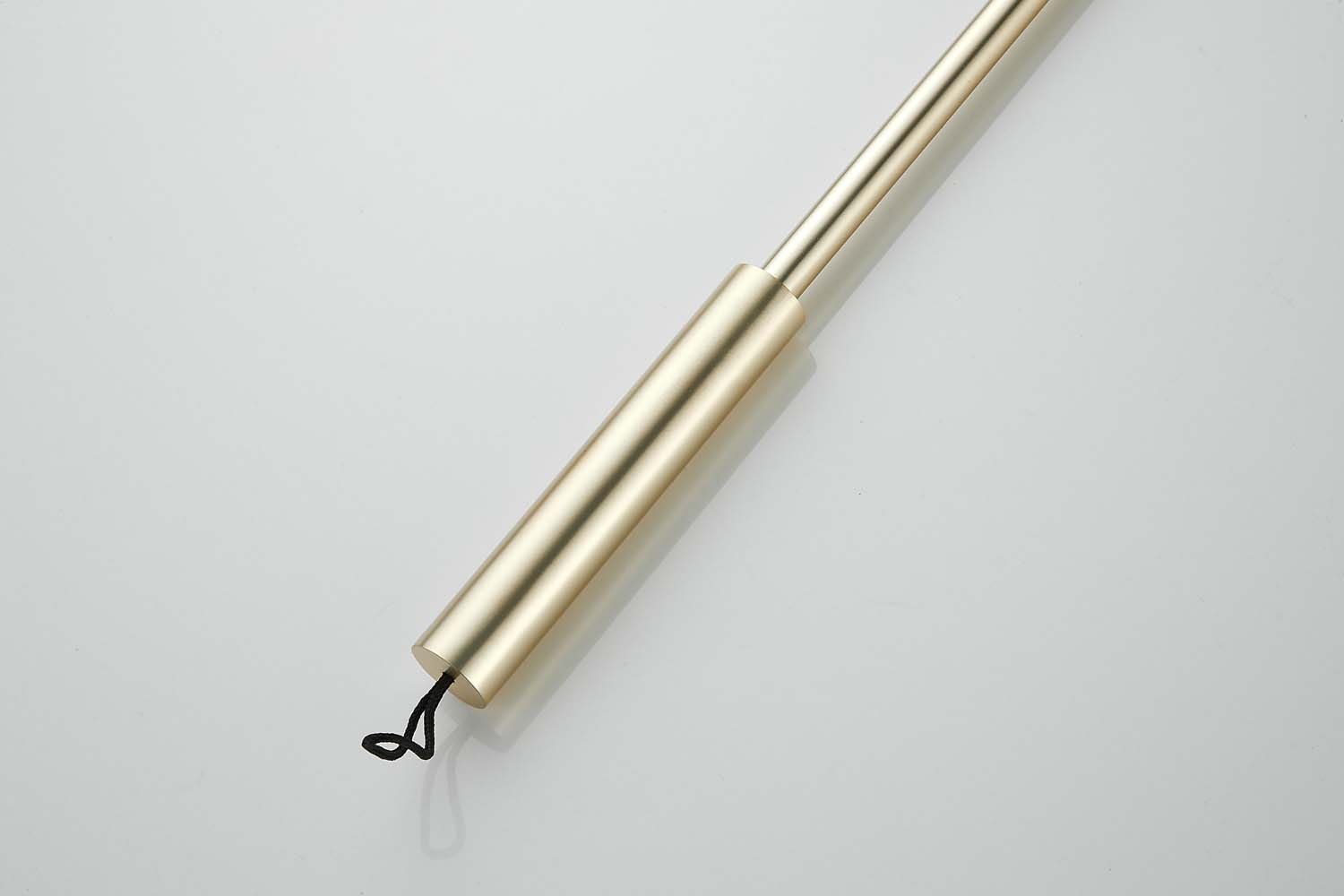 Saniclear Academy vloerwisser 120cm geborsteld messing mat goud