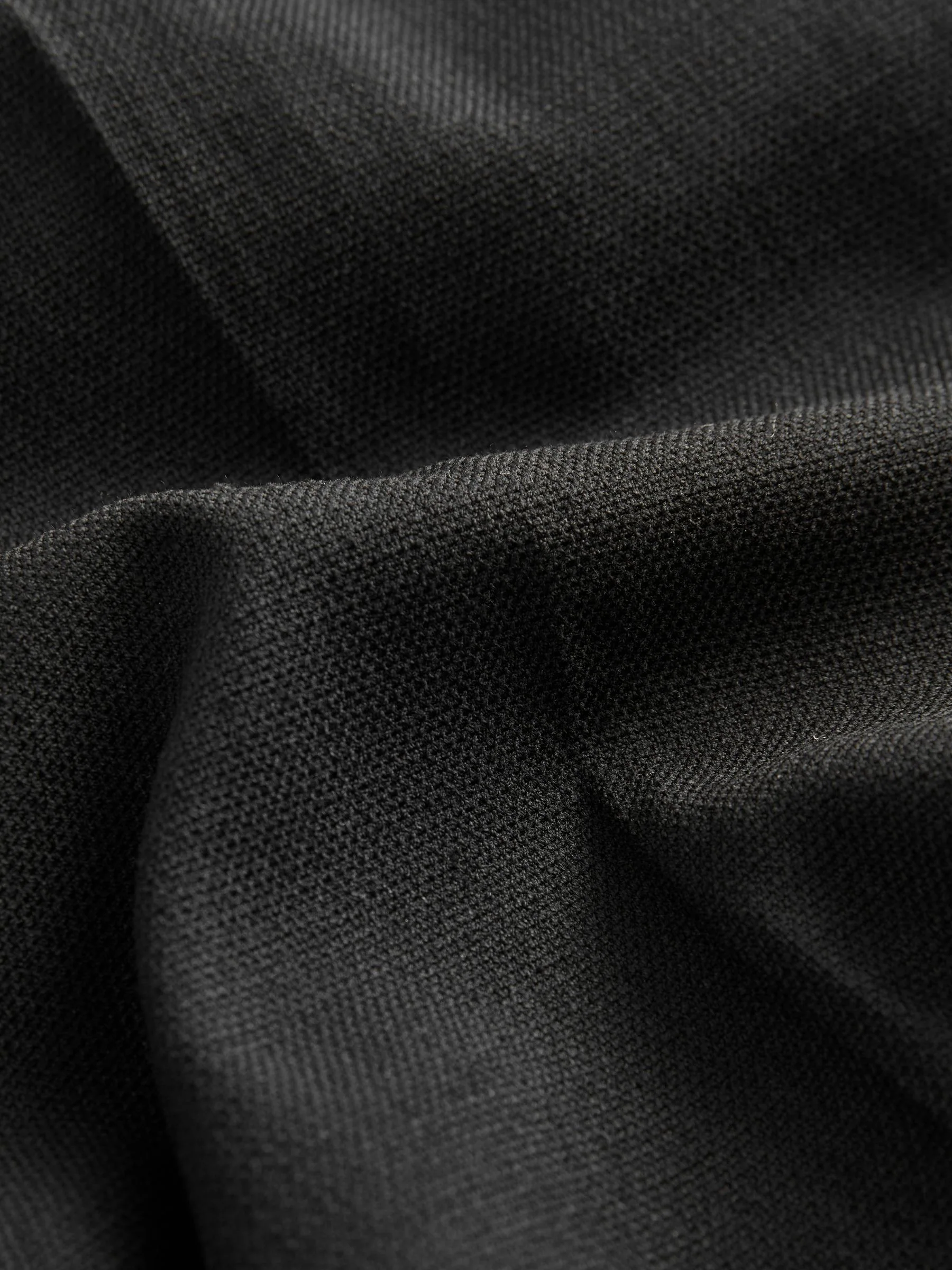 Zwart - Slim Fit - Adjustable Tuxedo Trousers With Wool