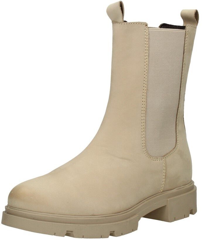 Sub55 Enkellaarsjes Plat beige