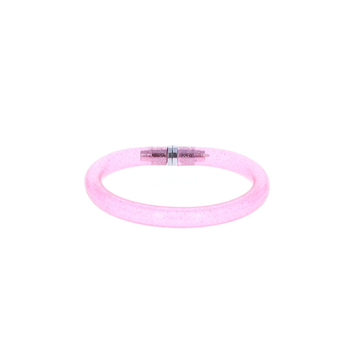 Bracelet stylo glitter rose Roodoudou
