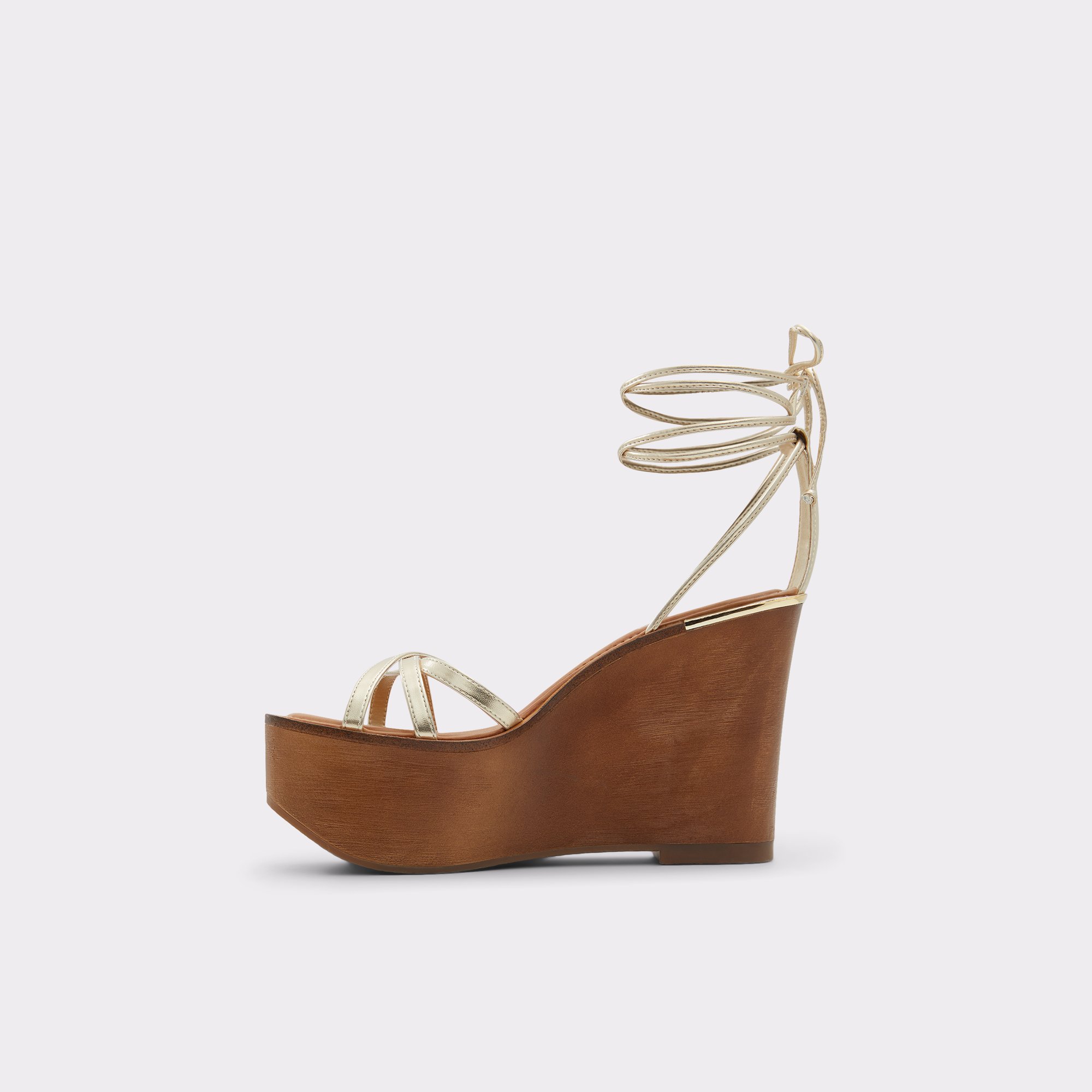 Lamarina Champagne Women Wedges & Espadrilles