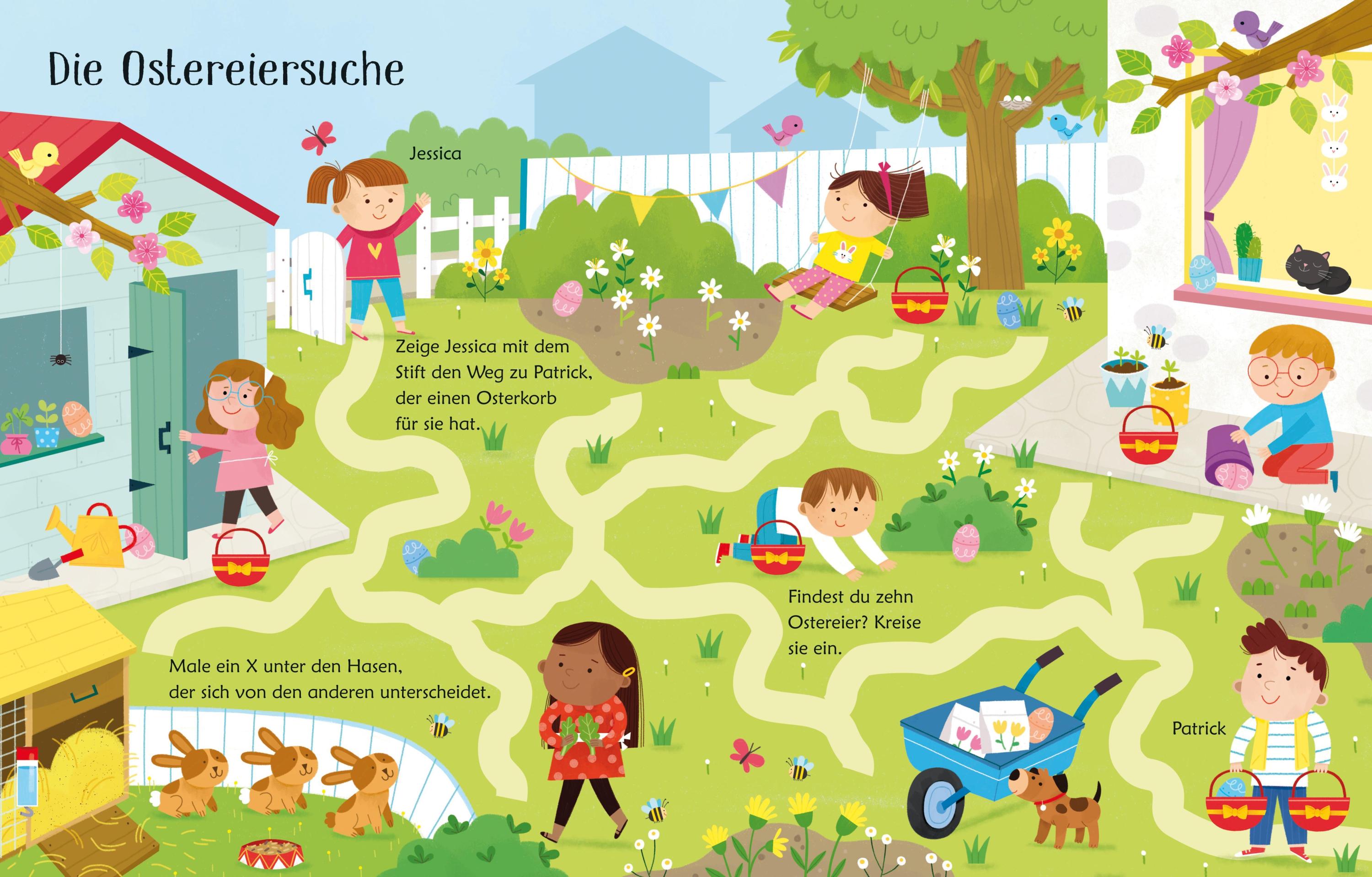 Mein Wisch-und-weg-Buch: Ostern