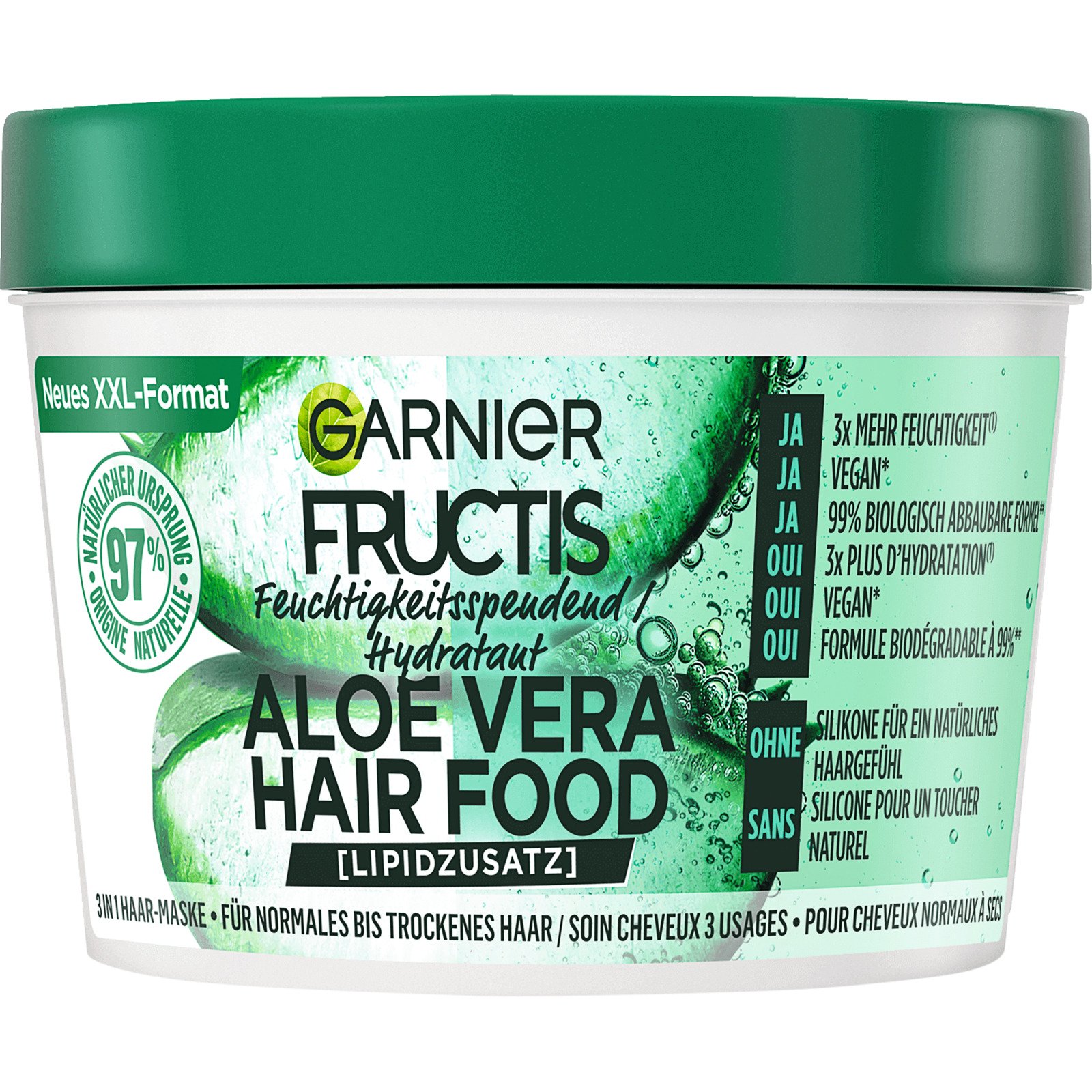 Garnier Fructis Haarmaske Aloe Vera Hair Food 400 ml