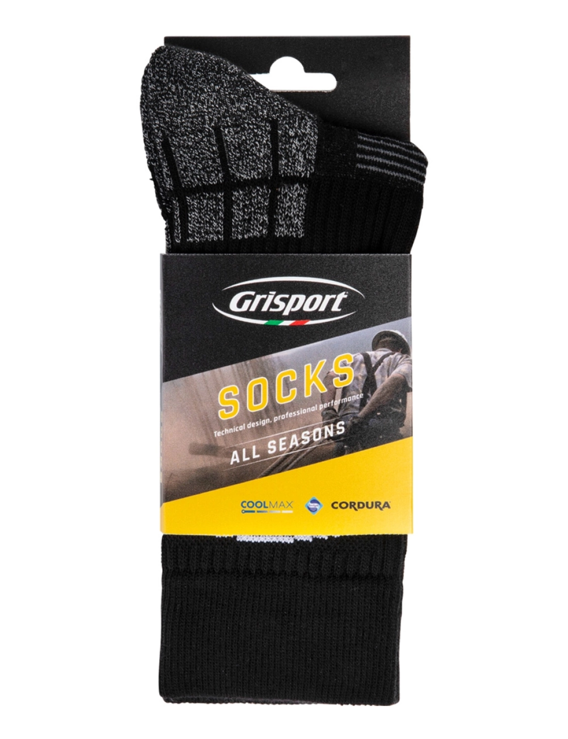Grisport 25108 All Season Sokken - Maat 43-46 - zwart