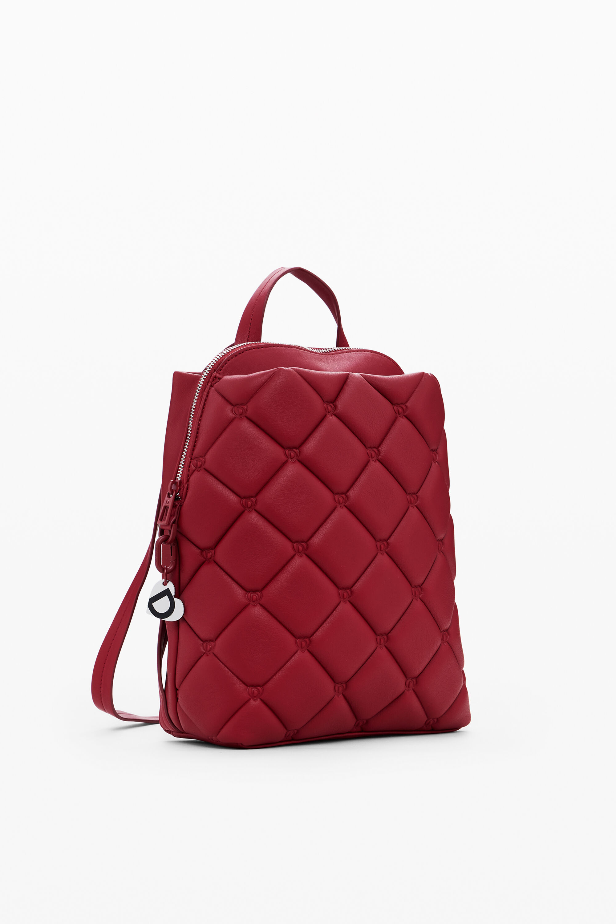 Mochila acolchoada com logotipo
