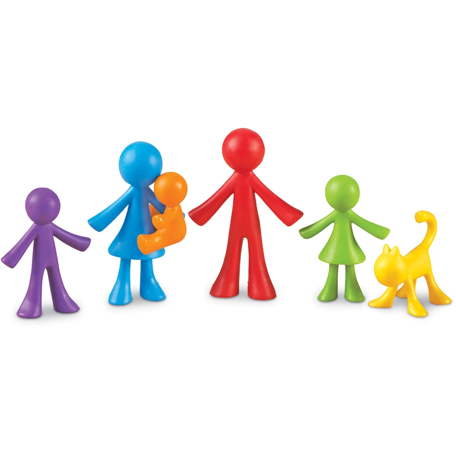 Learning Resources® All about me - Spielfiguren Familie 72 Teile