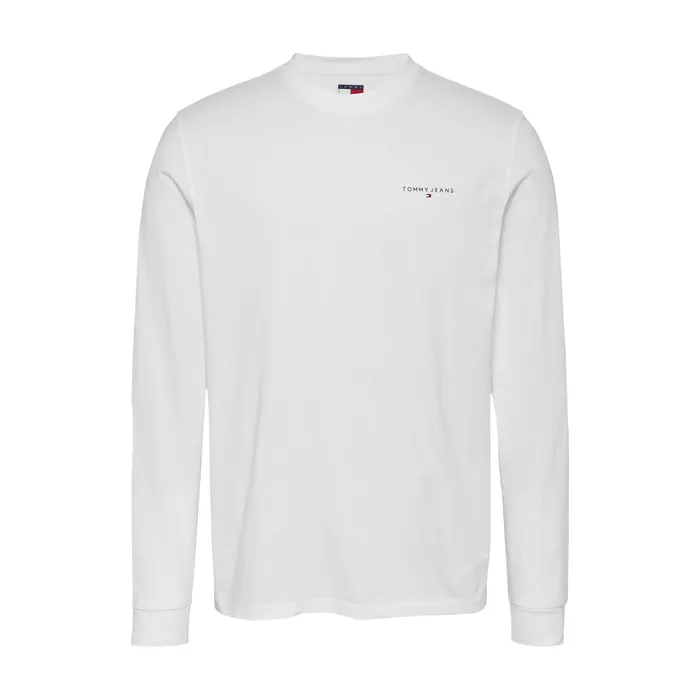 Tommy Hilfiger Slim Linear Chest Logo Longsleeve Shirt Heren