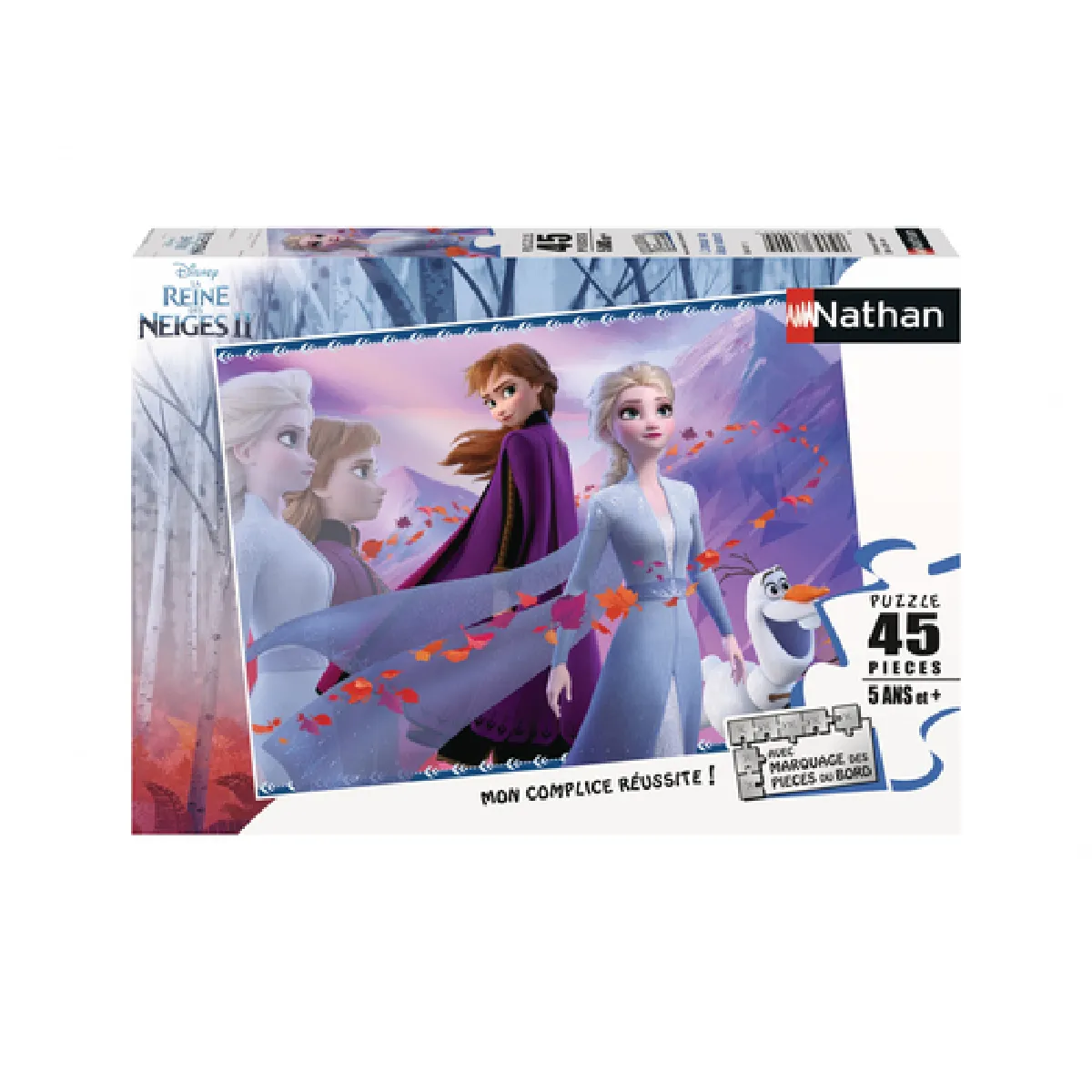 Nathan Puzzle Disney La Reine Des Neiges 45 Pièces