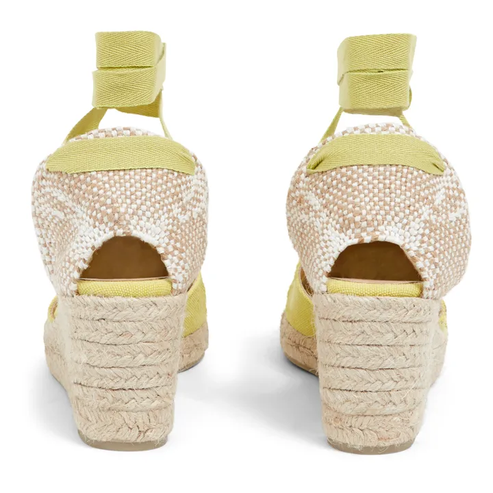 Castaner Espadrilles Carina 6 cm | Jaune