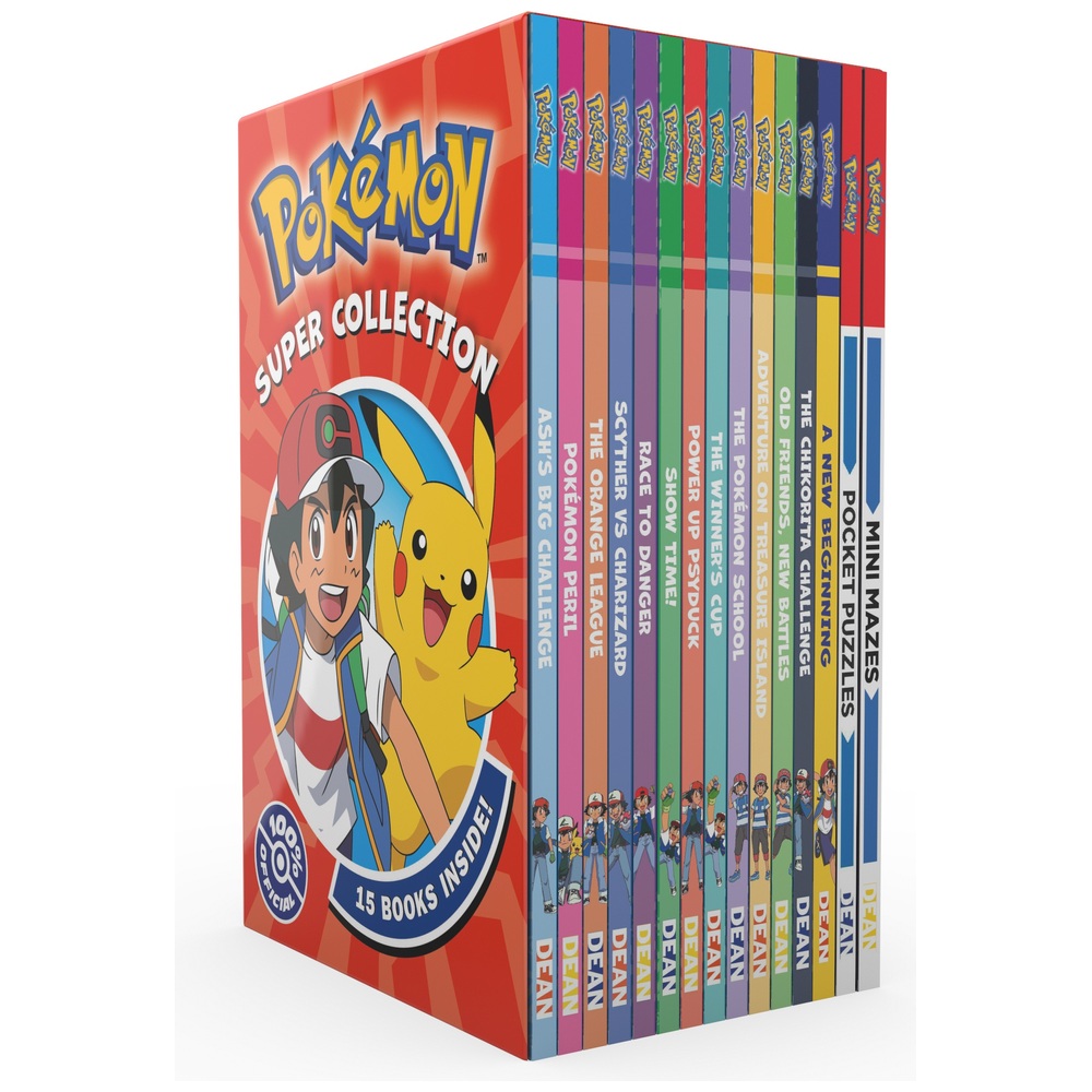 Pokémon Super Collection: 15-teiliges Buch-Boxset