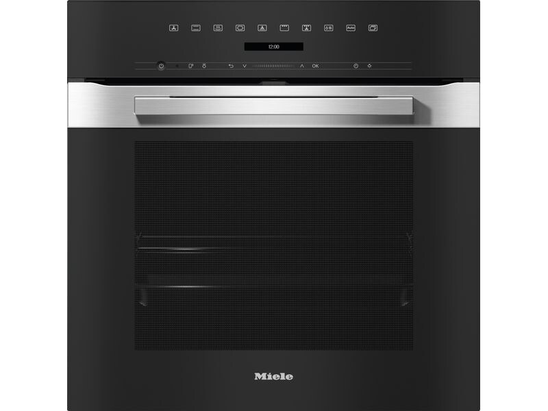 Miele Multifunktions-Dampfgarer DGC 7250 Schwarz Dampfgarer zum Dampfgaren, Backen und Braten mit Vernetzung und TasteControl