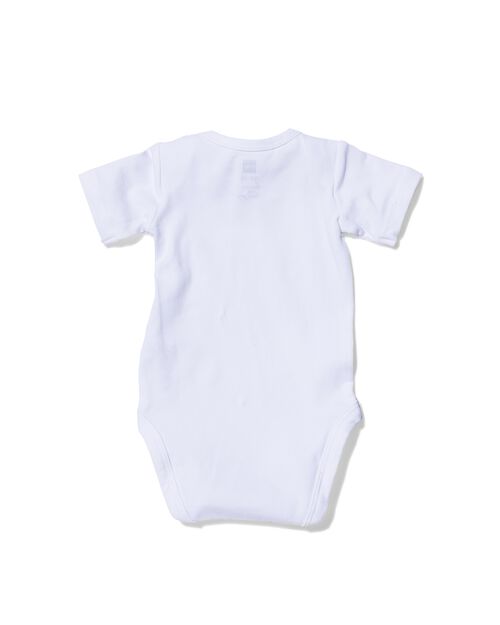 body – coton biologique stretch - 2 pièces blanc