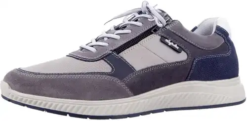 Australian grijs/blauw combi 15.1680.02-KE2 - maat 48 veterschoen grijs/blauw - maat 48 Calandschoen