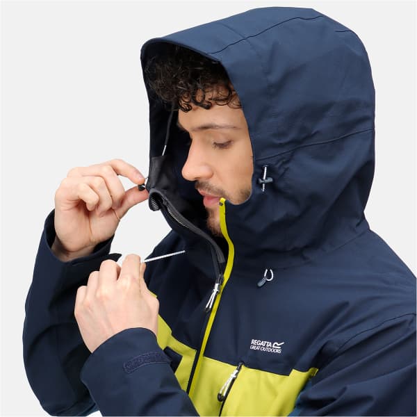 Veste randonnée REGATTA BIRCHDALE DKTANG/NAVY