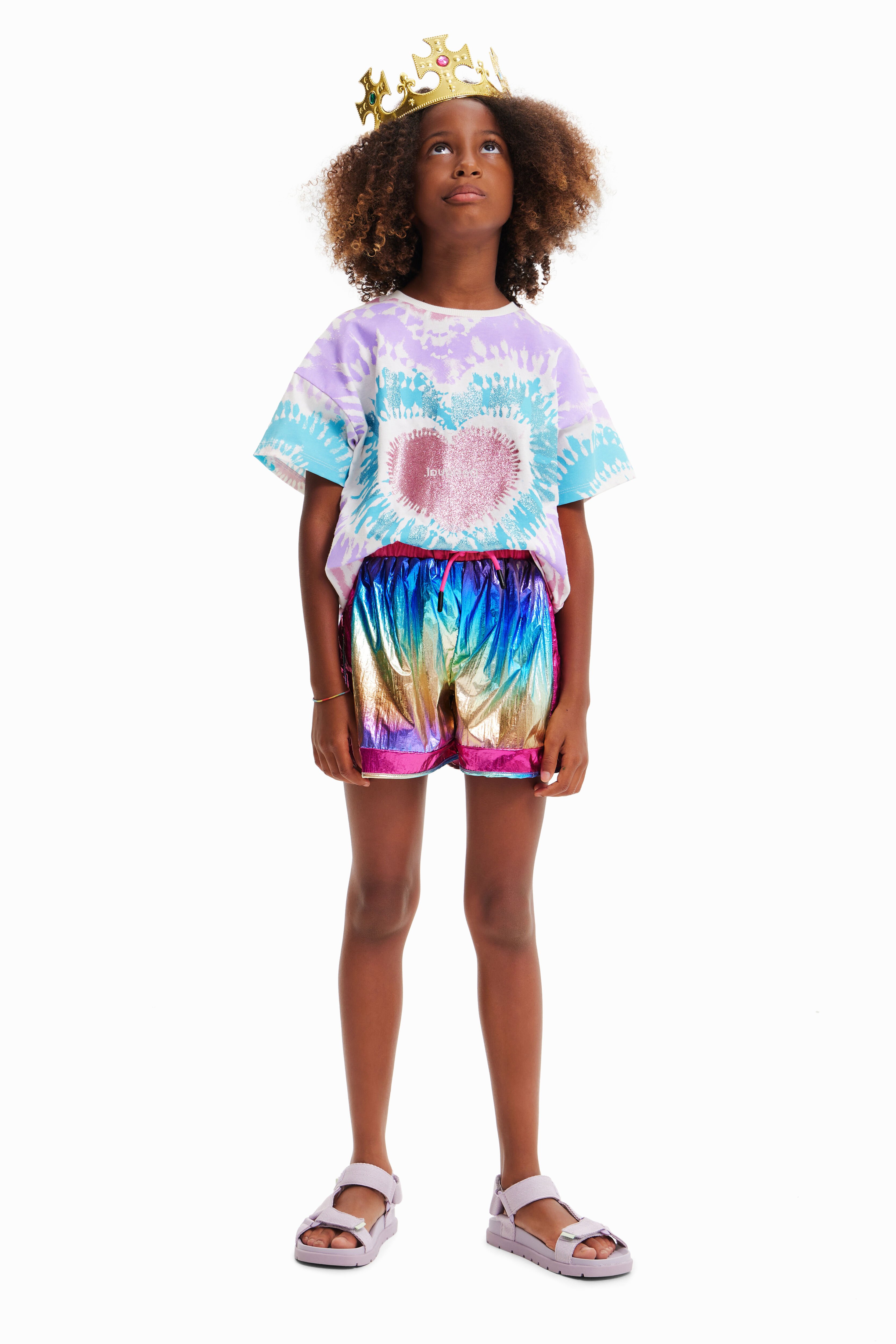 T-shirt manches courtes tie and dye