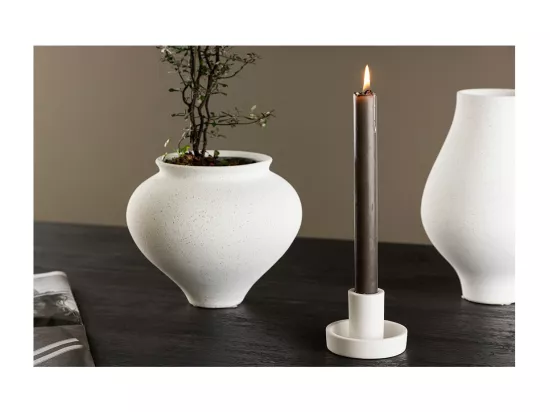 Bougeoir Design en Argile 