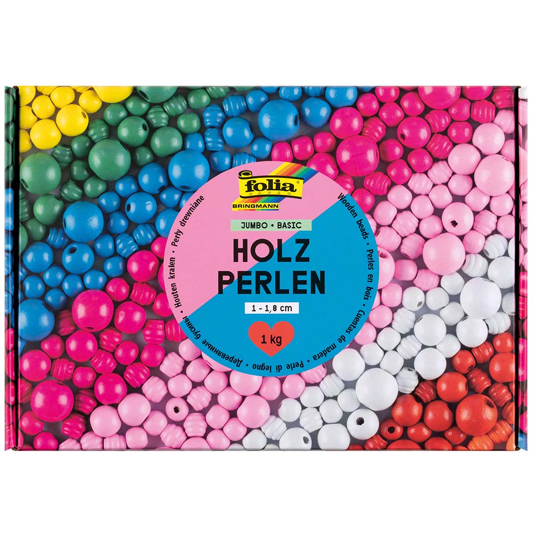 Folia kralen - basic - 1 kg