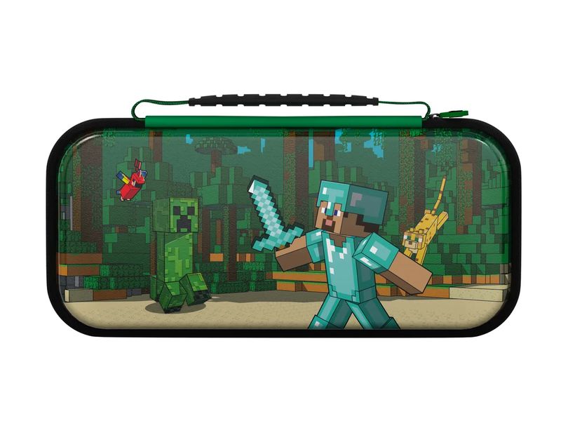 PDP Tasche Travel Case Minecraft Battle Travel Case für Nintendo Switch-Familie