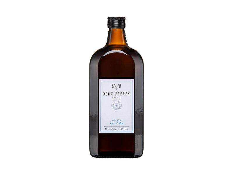 Deux Frères Dry Gin 0.5 l Spirituosen Spezialität auf Basis von Wacholder