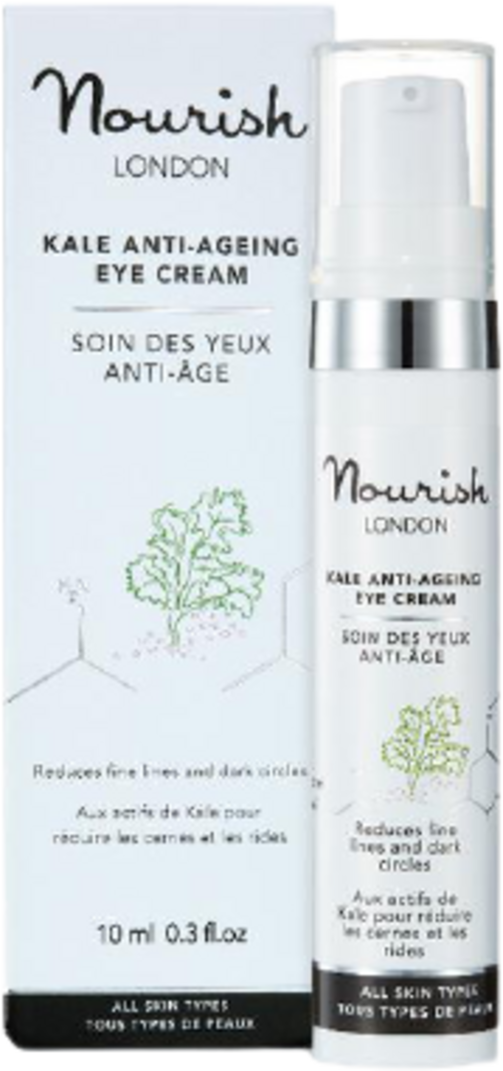 Nourish London  Kale Anti-Ageing Eye Cream, 10 ml