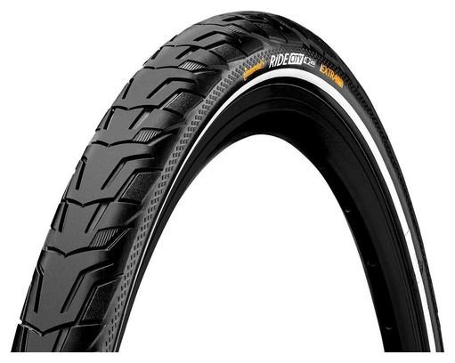 Pneu Continental Ride City Reflex 700c X 42 Rigid Urban  Argenté 700C x 42