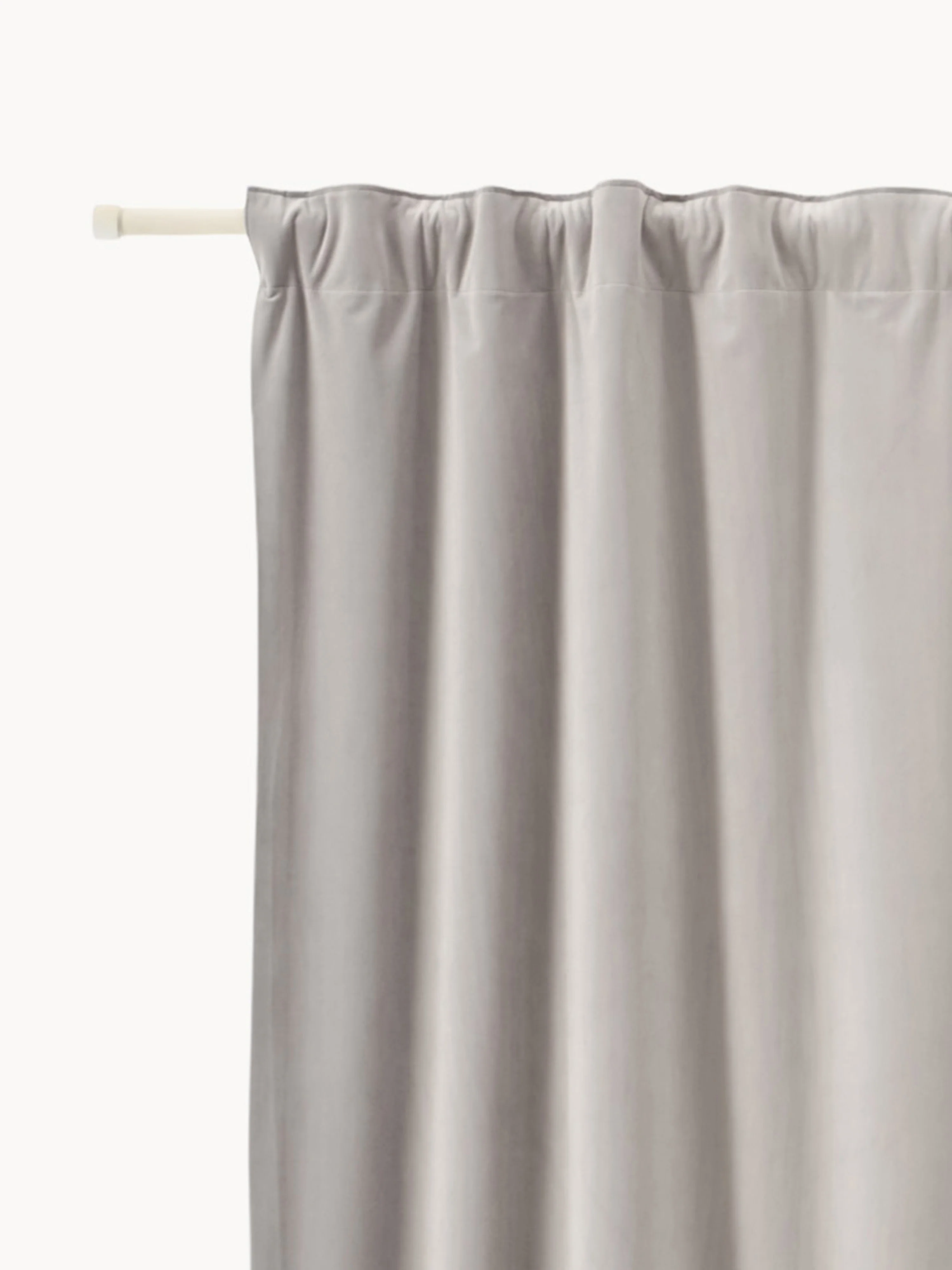 Fluwelen dim-out gordijn Rush, B 270 cm