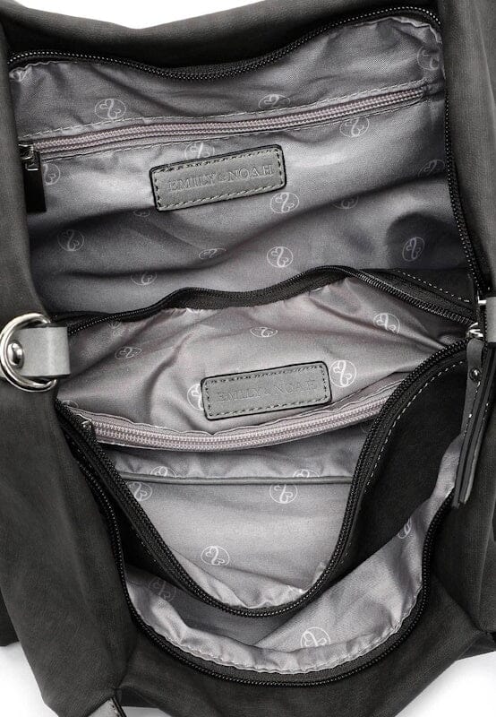 Emily & Noah Elke Bag in Bag Shopper L Grey