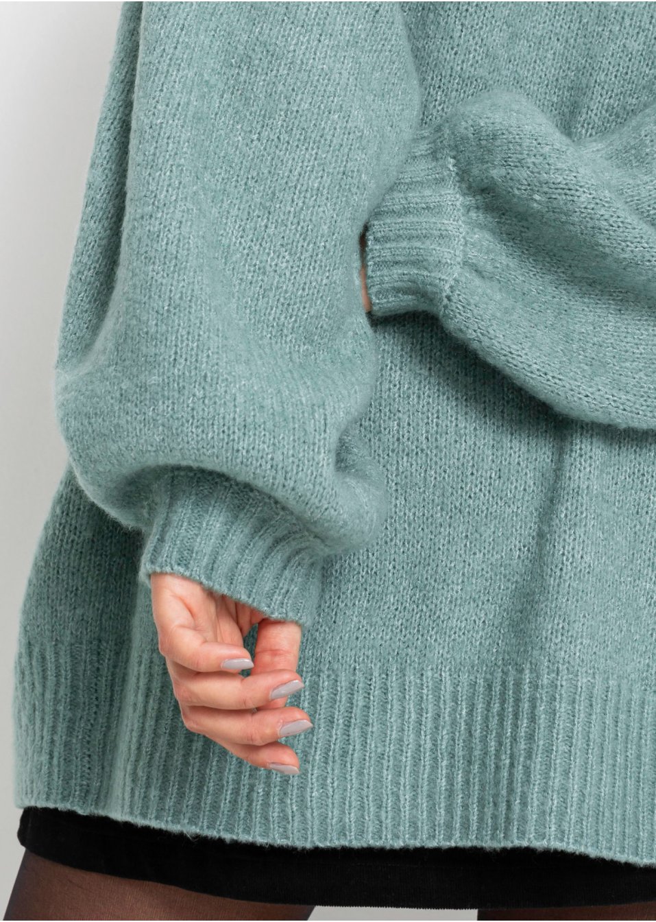 Gilet en maille oversize