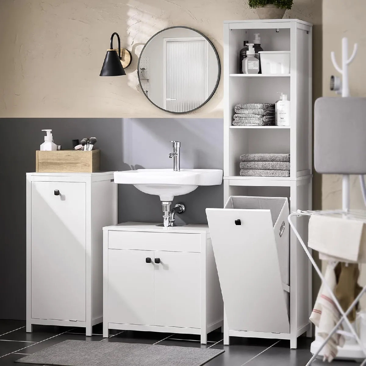 SoBuy BZR95-W Blanc