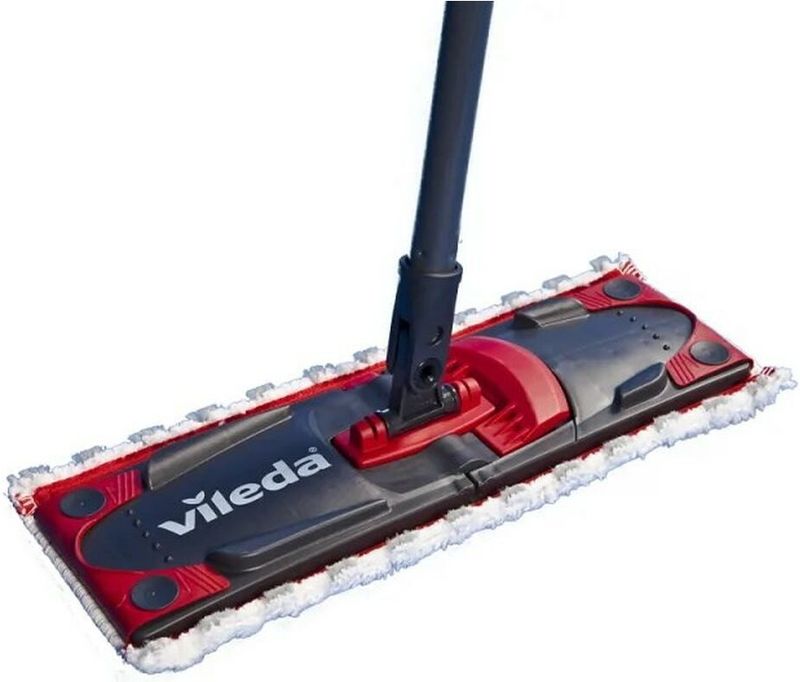 Vileda - ULTRAMAX Dweilmop - Rood - Vezelmateriaal