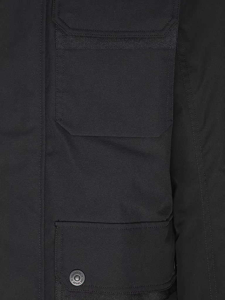 TOM TAILOR Parka schwarz