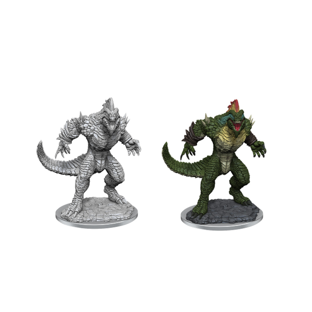 D&D Nolzur's Marvelous Unpainted Miniatures : Lizardfolk Render