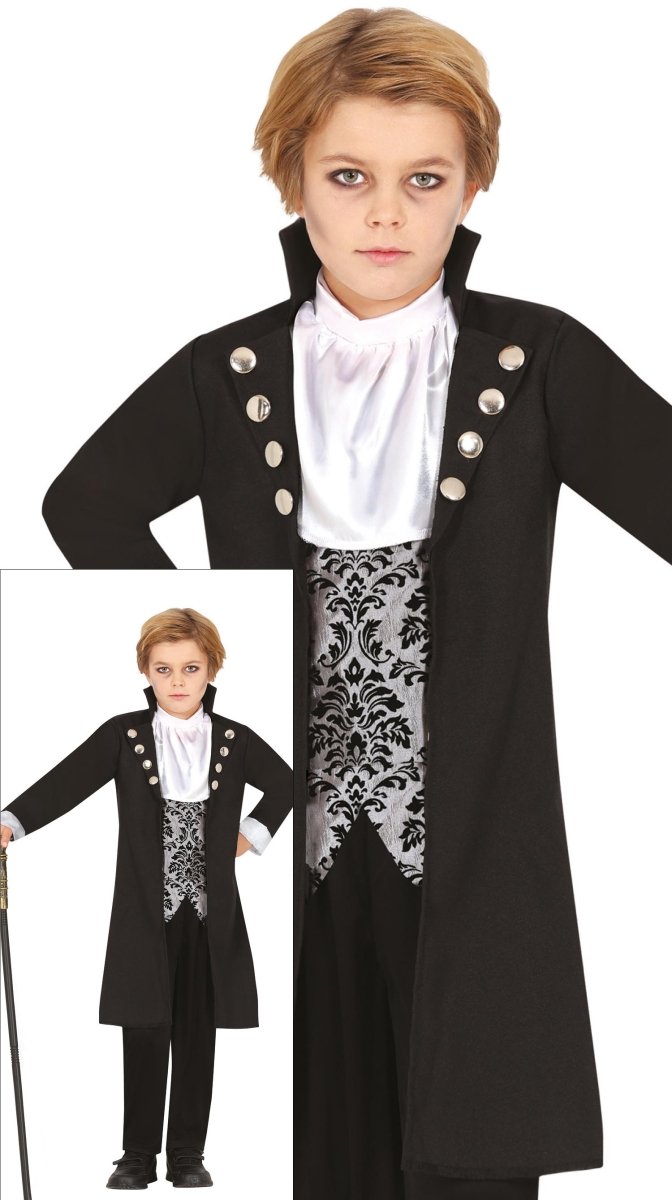 Halloween Kostuum Zwart Jongen Vampier