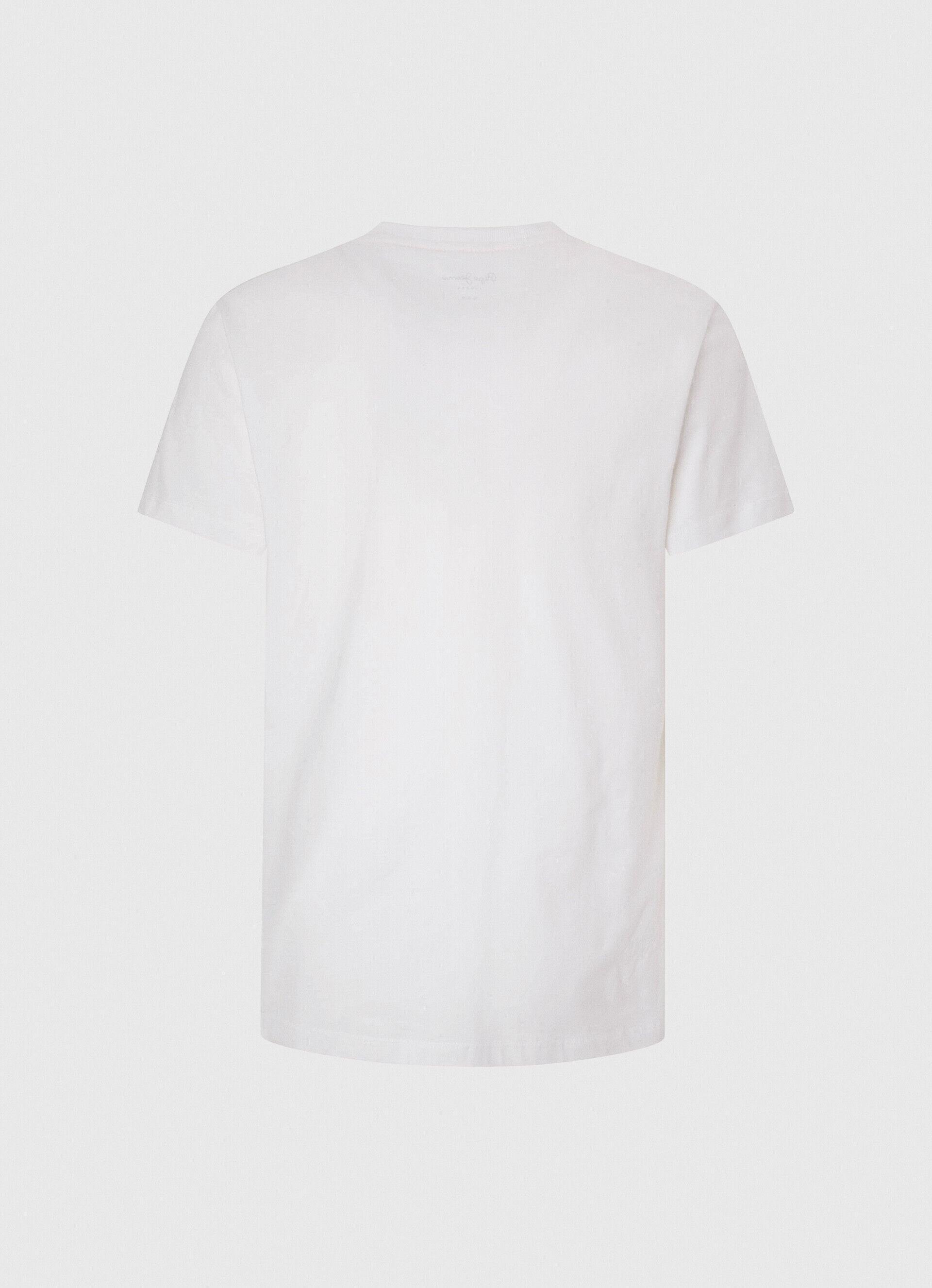 CAMISETA COM LOGOTIPO ESTAMPADO - branca