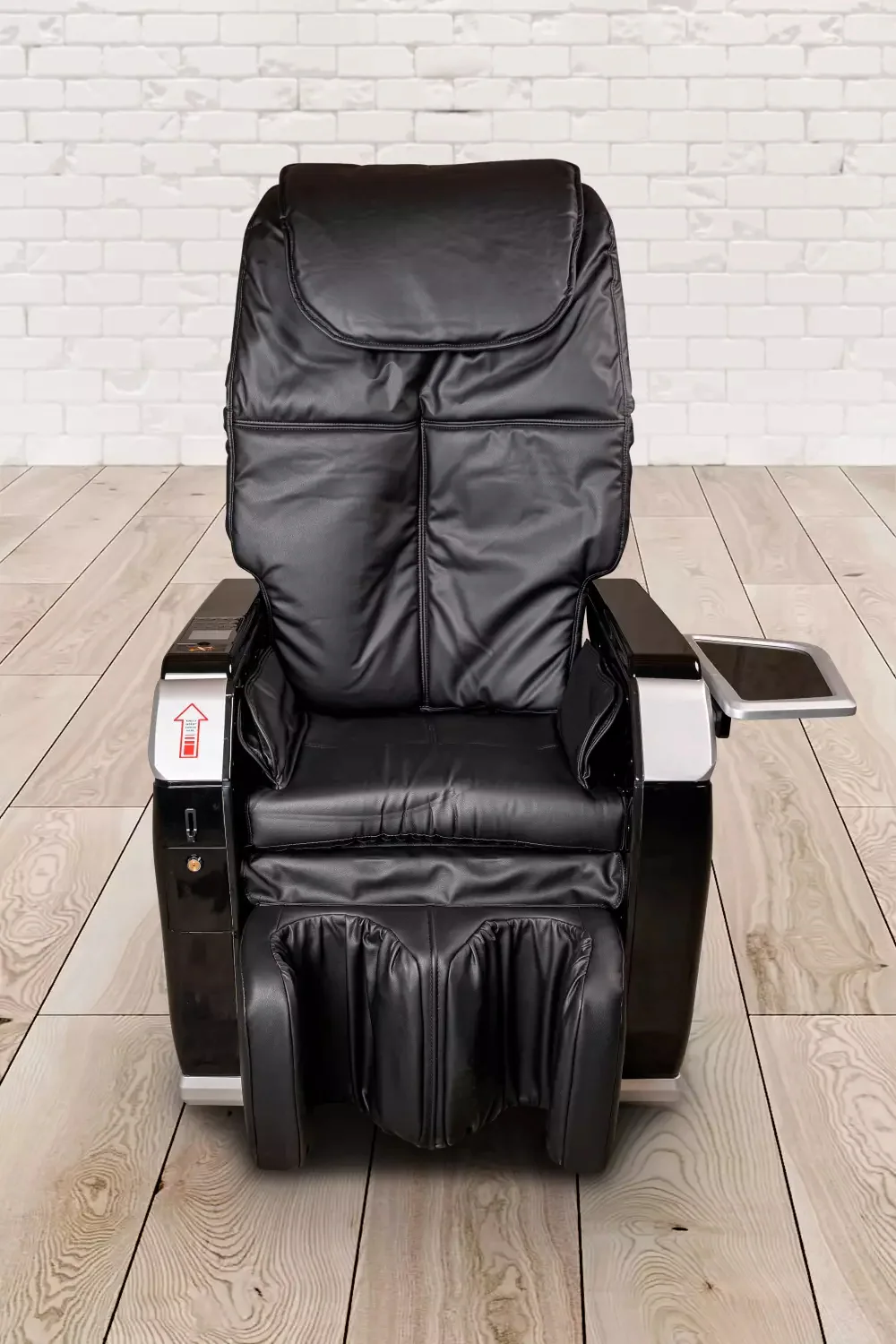 PureHaven Münz-Massage-Sessel 118x76x76 cm 6 Massagearten Rücken- Fuß- & Gesäßmassage