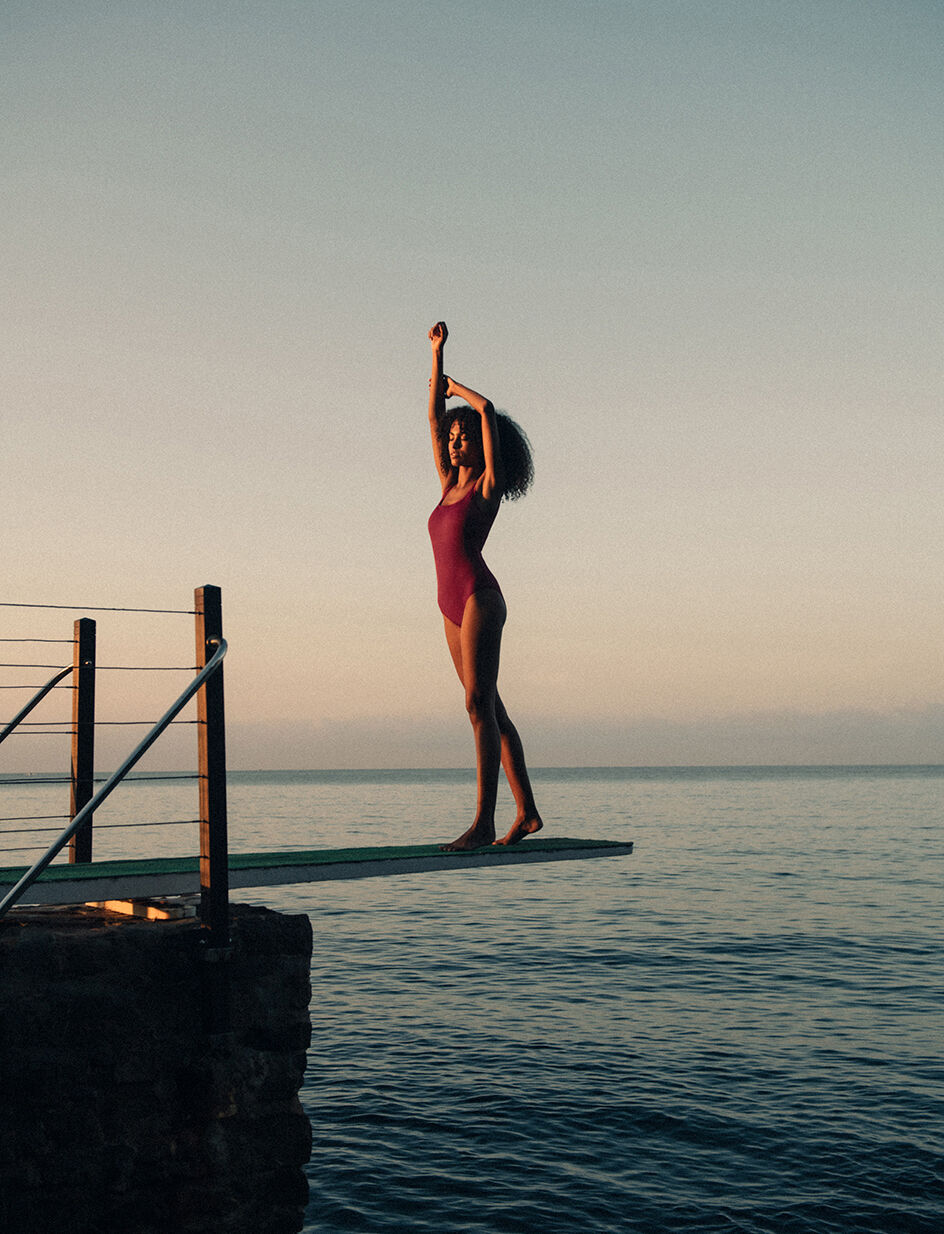 Maillot de bain une pièce paddé