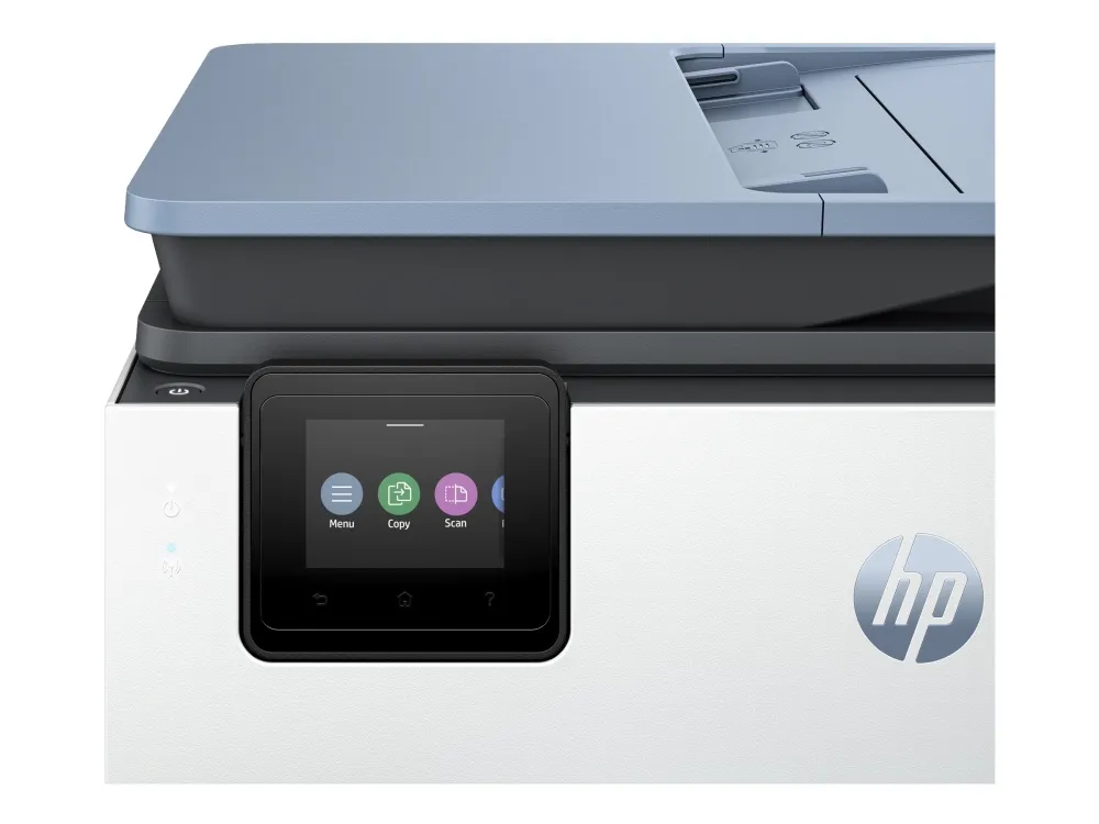 HP Officejet Pro 8125e All-in-One - Multifunktionsprinter - farve - blækprinter - Legal (216 x 356 mm) (original) - A4/Legal (medie) - op til 12 spm (kopiering) - op til 20 spm (udskriver) - 225 ark - USB 2.0, Wi-Fi(ac), LAN - mørk surf blå