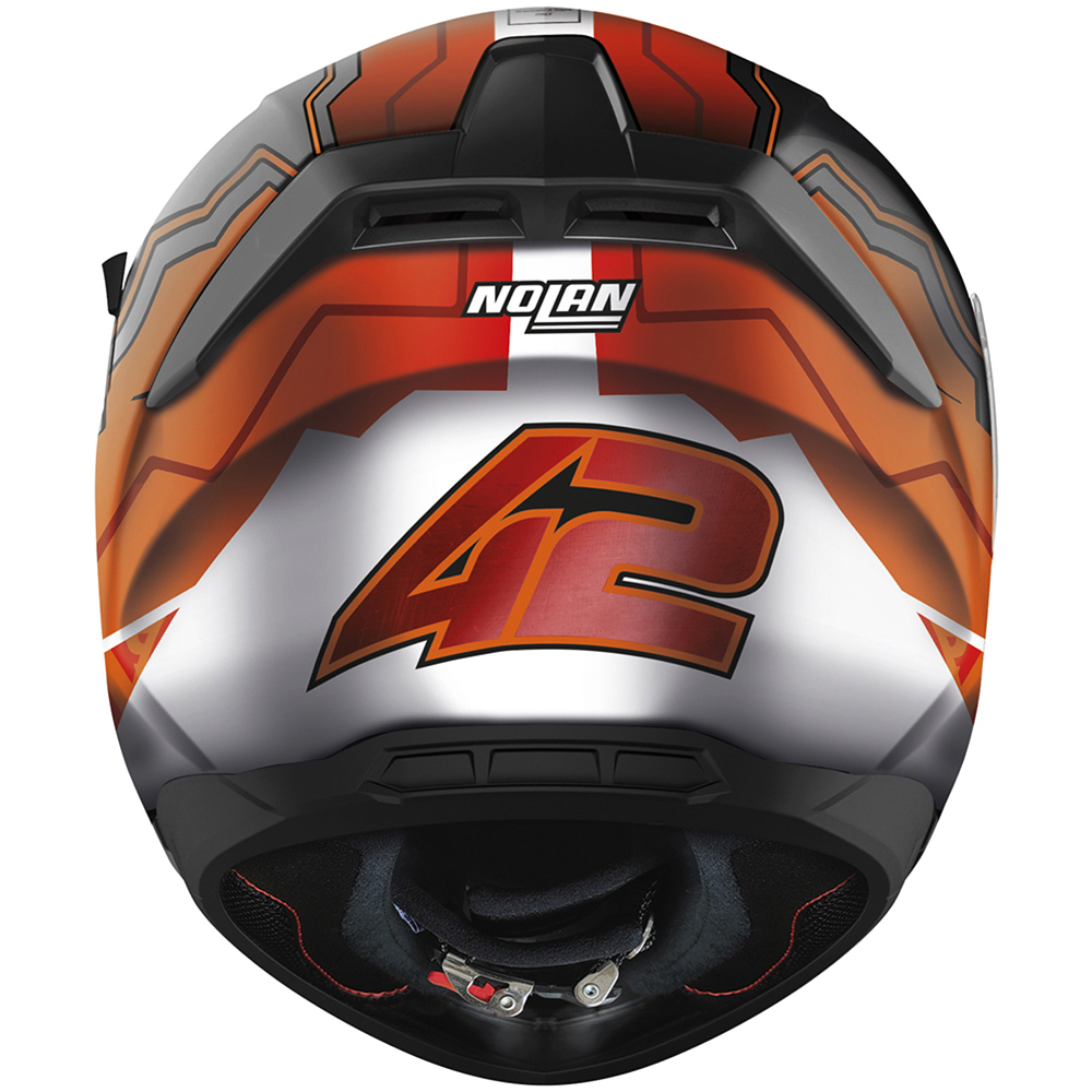 Nolan - Casque N60-6 Gemini Replica A. Rins Noir / Orange / Blanc