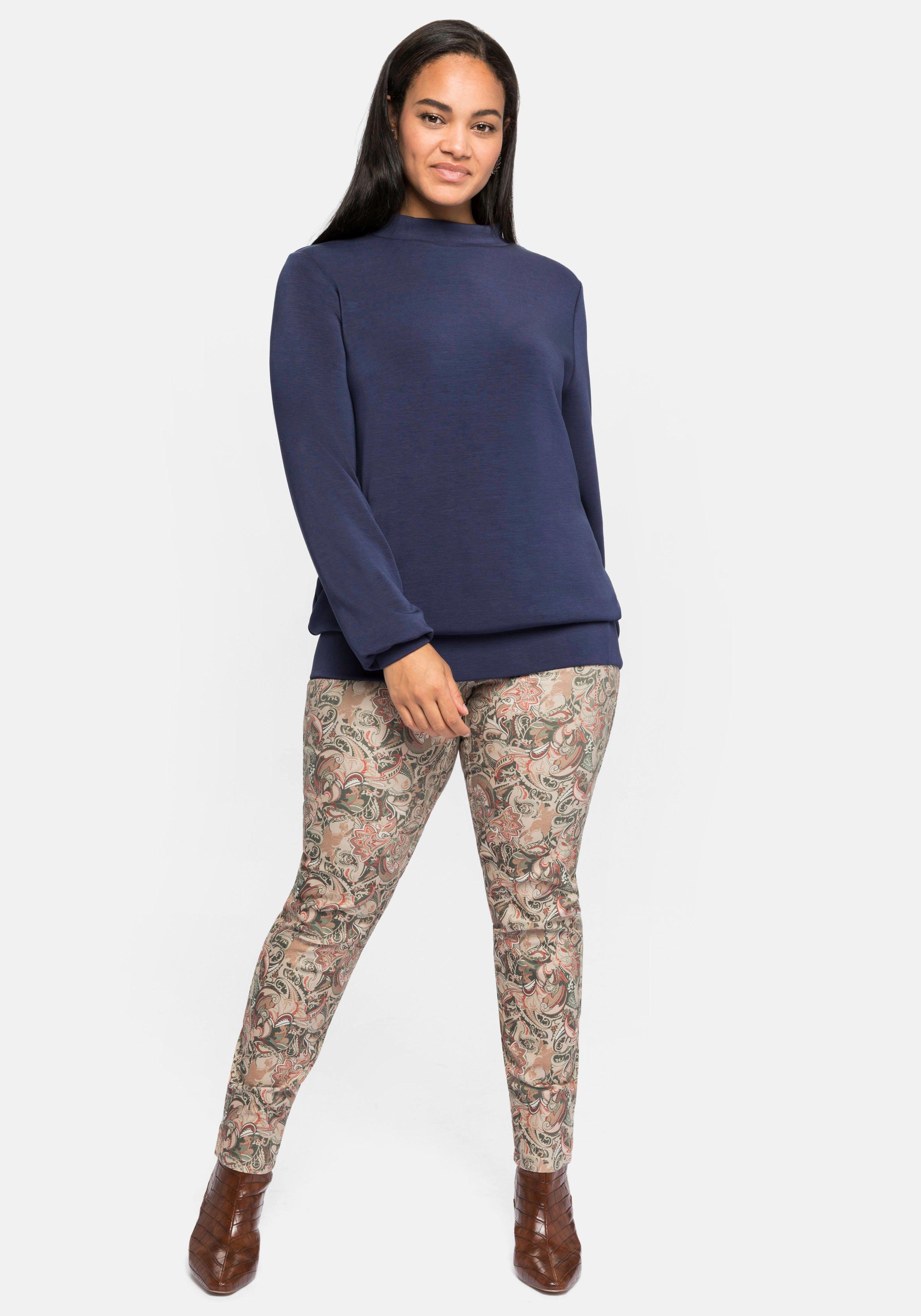 Schmale Wendehose, uni und mit Druck