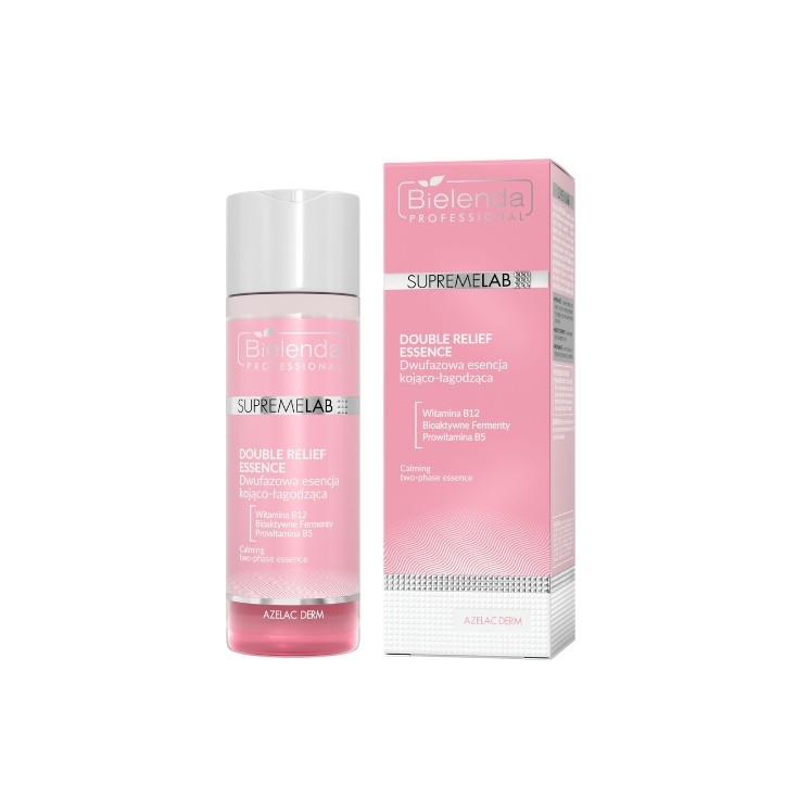 Bielenda Professional SUPREMELAB Double Relief Zweiphasen-Essenz zur Beruhigung und Linderung 200 ml