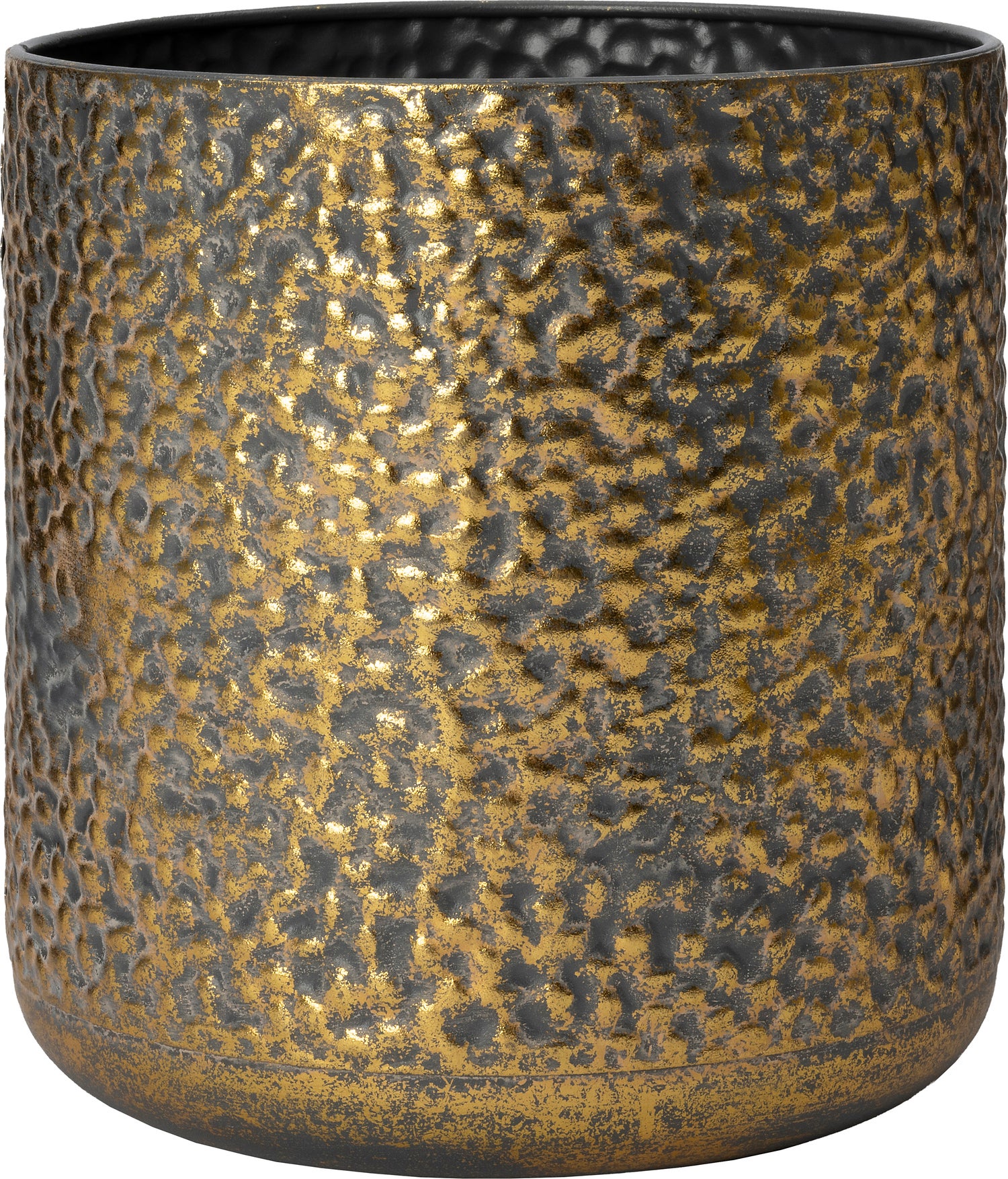 Intratuin bloempot Zita goud D 16 H 17 cm