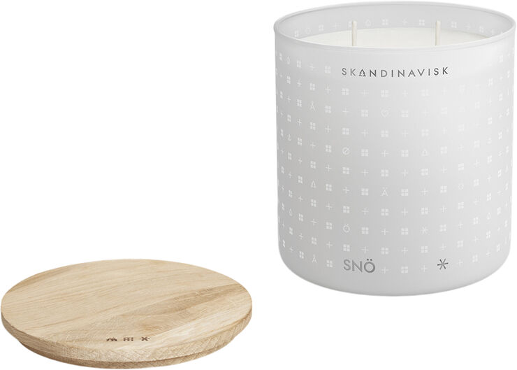 Skandinavisk SNÖ Scented Candle w Lid 400g