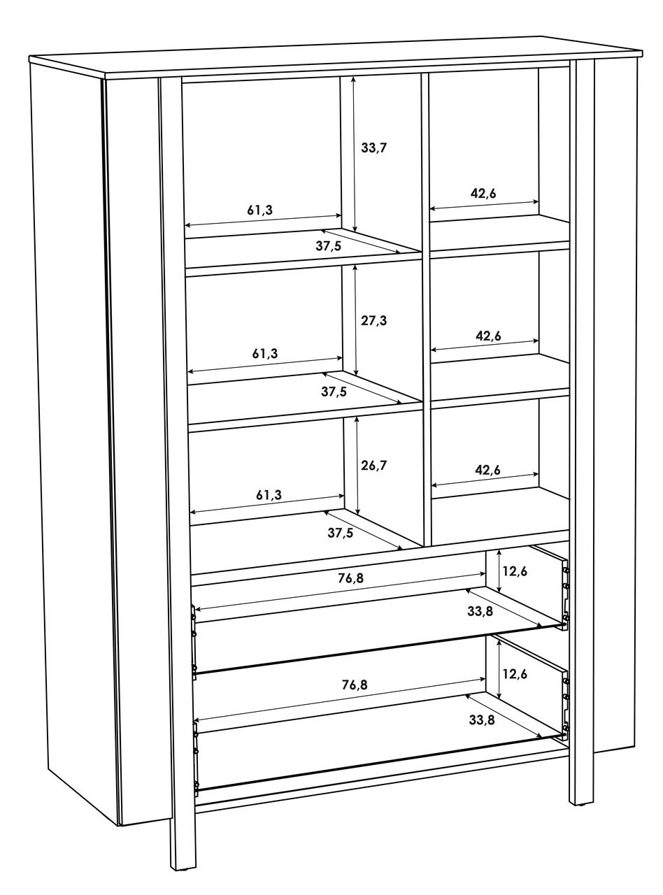 Hom´in Highboard MANHATTAN