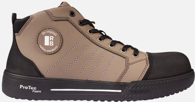 Redbrick - Jump High - Werkschoen - Zwart - Microfiber - S3S